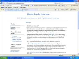 Derecho de Internet
