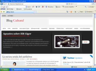 Blog cultural