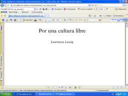 Cultura libre. Cmo los grandes medios usan la tecnologa y las leyes para encerrar la cultura y controlar la creatividad.