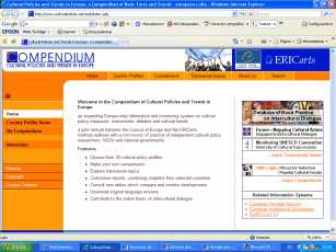 Compendium. Cultural Policies and Trends in Europe
