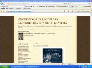 Encuentros con las letras