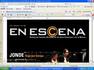 En escena