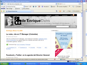 Blog de Enrique Dans