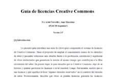 Guia de licencias Creative Commons