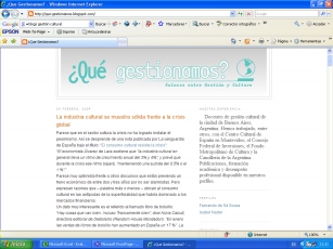¿Qué gestionamos? Enlaces entre gestión y cultura