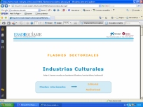 Industrias Culturales. Flashes Sectoriales